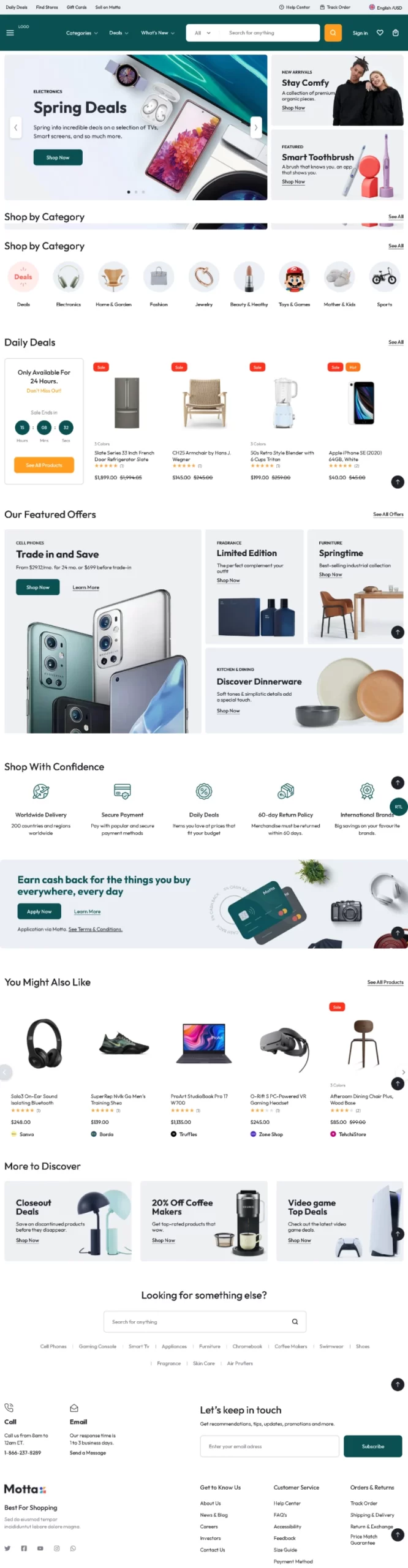 this is an e-commarce website